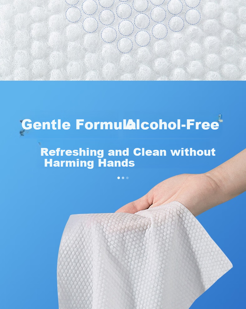 Limi Kitchen Paper Towels, 70 Sheets * 3 Packs, Kitchen Oil-Absorbing And Water-Absorbing Tissues, Dry And Wet Pull-Out Embossed Kitchen Paper Towels 8