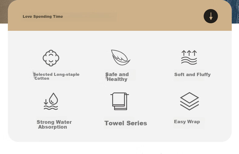 Fan Ye Pure Cotton Large Bath Towel Soft Absorbent Breathable Adult Women Men Shower Wrap Children Student Couple Large Towel 3