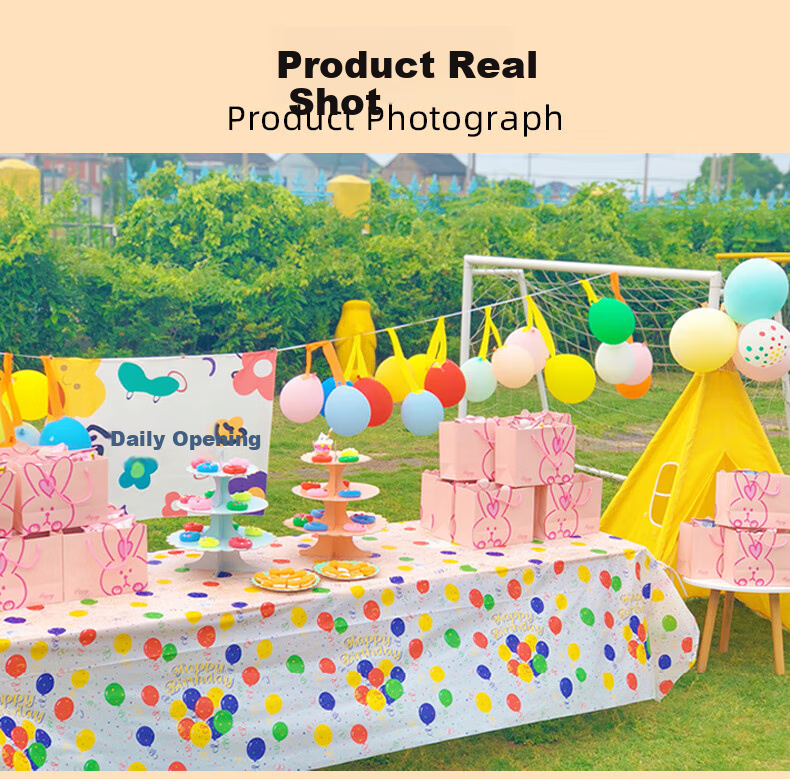 Tinghao Disposable Tablecloth with Elastic Edge, Thickened, 1.6m, 10 Pieces, White, Waterproof And Oil-Proof Table Cover for Camping And Picnics 8