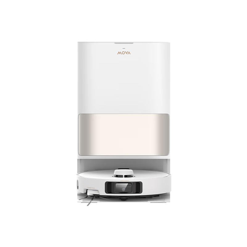 Mova P60 Premium Selected Robot Vacuum Cleaner and Mop Combo with Automatic Cleaning, Hot Water Mop Washing, Integrated Vacuum and Mop, Upper and Lower Water Supply Version (Size Confirmation Required