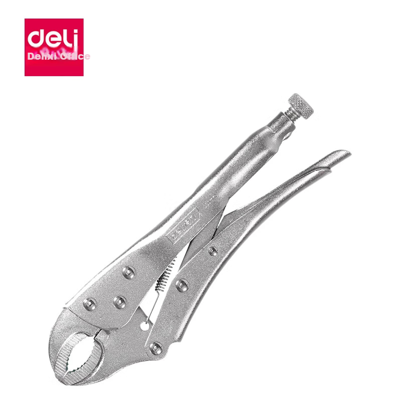 DELIGONGJU Tool, Round-Nose Pliers with Edge, 10 Inches, DL2001