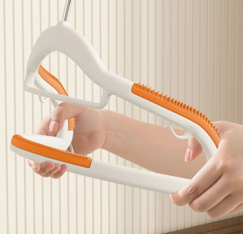 40,000km Non-Marking Non-Slip Dual-Use Thickened Reinforced Double Clothes Hanger for Wet and Dry Clothes 4