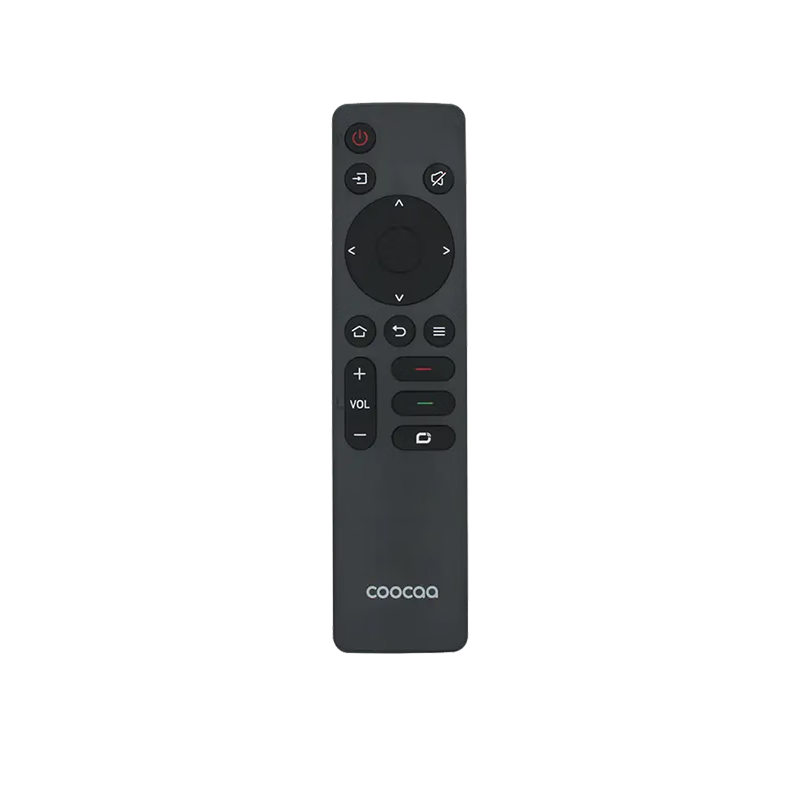 Coocaa Skyworth TV Remote Control Infrared Universal Strong Signal Long Distance Precise Control Sensitive Buttons Energy Saving TV Accessories YK-C10 Black