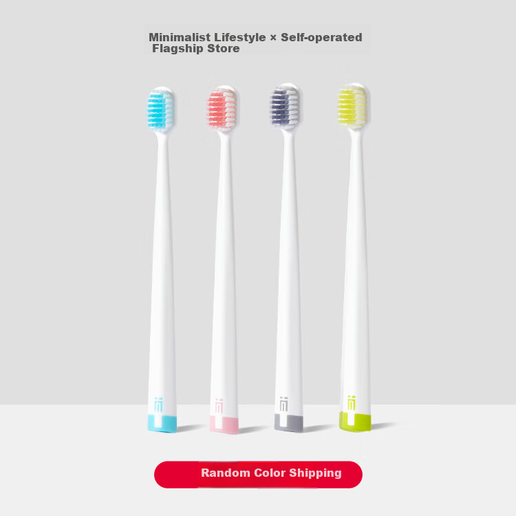 Jijianshenghuo [Promoted by Sales Team] Classic 48-Hole Wide-Head Soft Bristle Toothbrush for Women And Men, Sensitive Teeth Protection, Adult, 2 Pieces 1