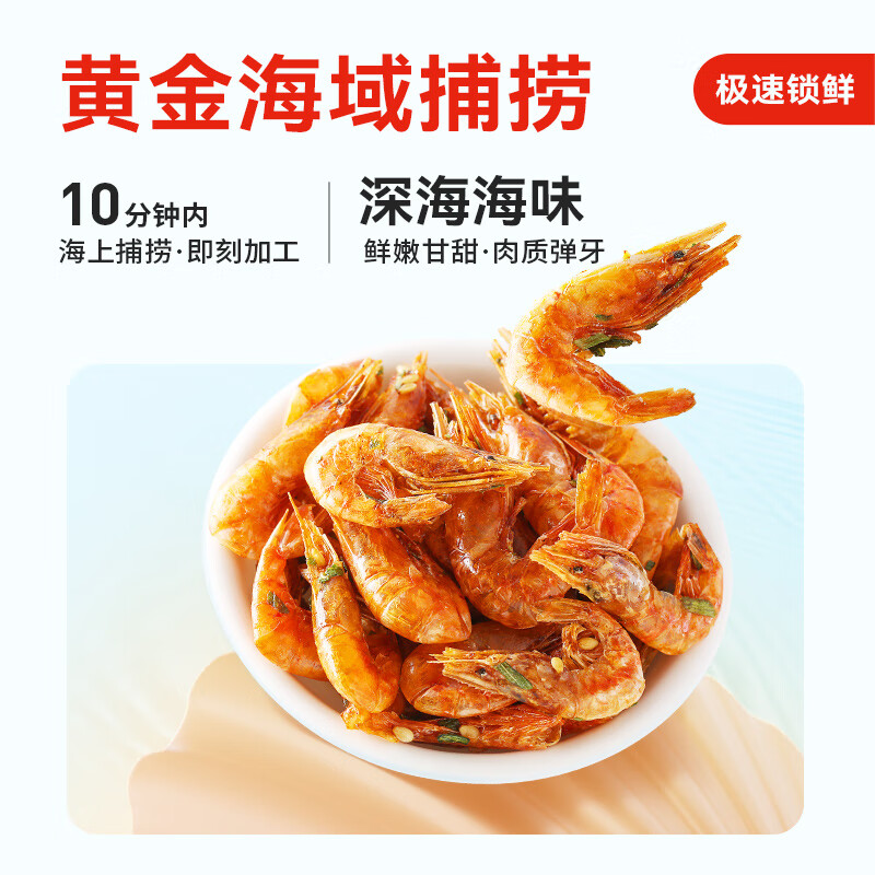 黄飞红（HUANGFEIHONG）麻辣小鱼干花生米98g+小虾干花生98g 休闲零食下酒菜花生仁