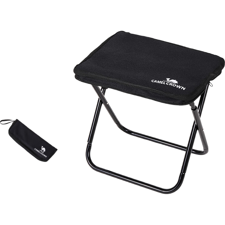 CAMEL Outdoor Folding Chair, Camping Picnic Aluminum Alloy Stool, Fishing Bench, Art Sketching Small Stool, 173CA1F128