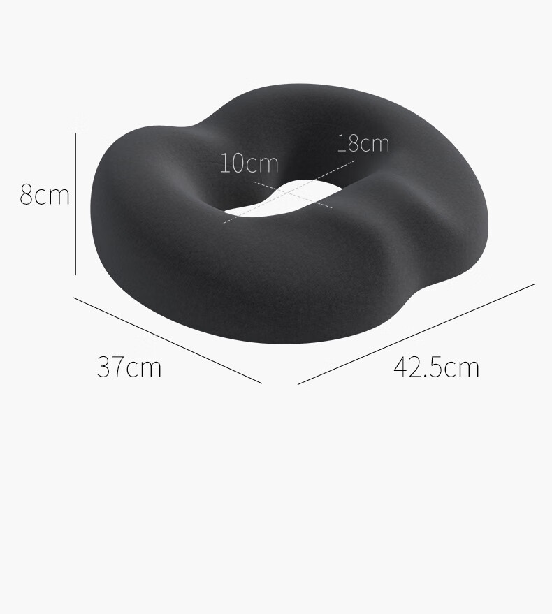 YOTOK Japan Authentic Hemorrhoid Cushion Post-Surgery Office Seat Cushion for Long Sitting Pain Relief Tailbone Injury 9