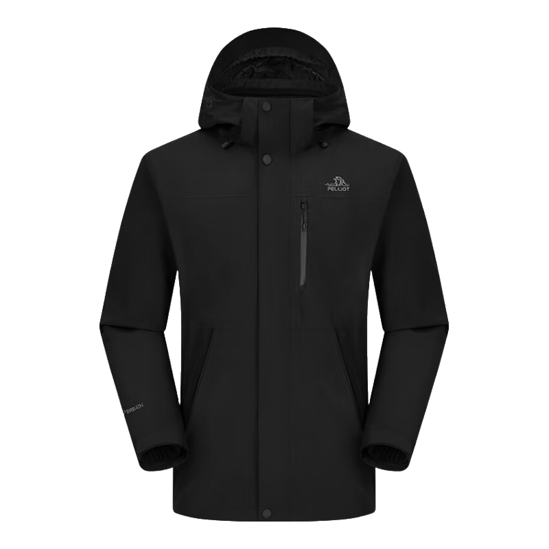 Pelliot Mountain Classic 3.0 3-in-1 Waterproof Jacket Spring Autumn Unisex Warm Coat 125301055 Purple L