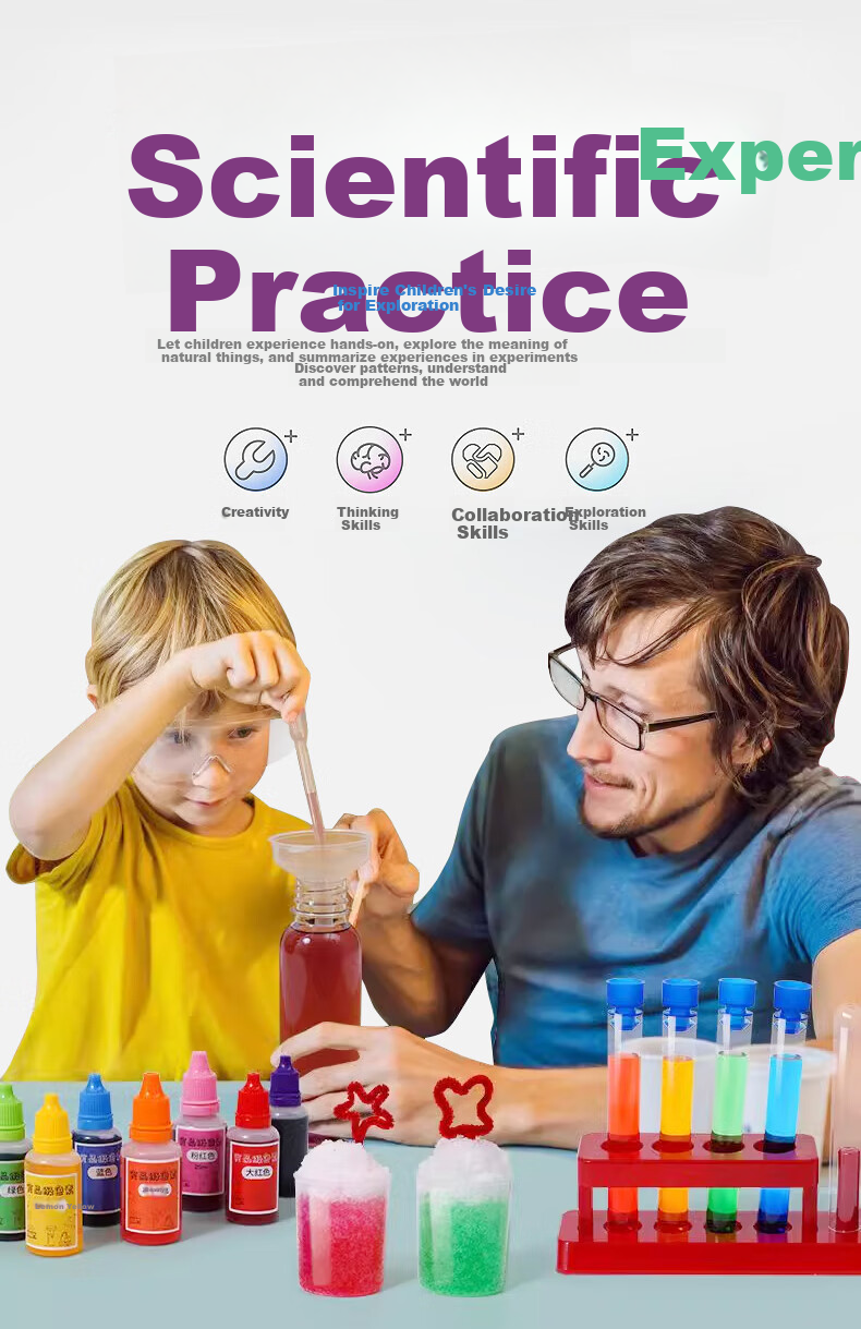 Muzhike Science Experiment Kit with 600 Fun Activities, Birthday Gift for Boys And Girls Aged 4-15, DIY Crafts 1