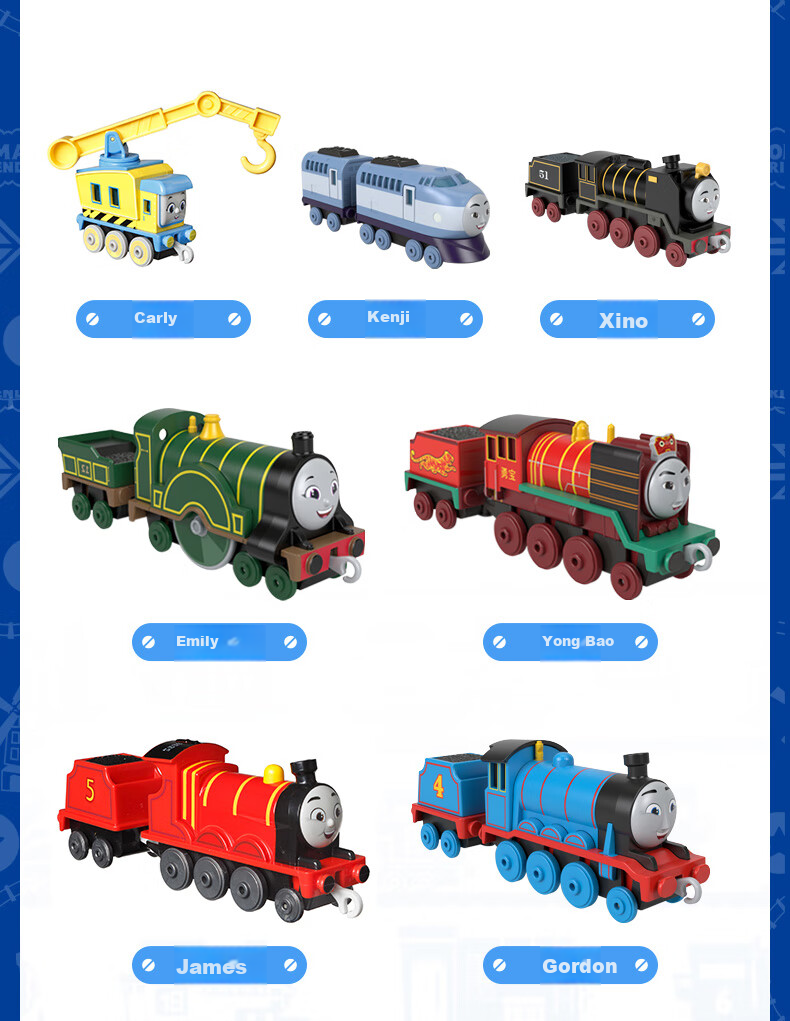 THOMAS & FRIENDS (Random Old Or New Style, 1 Train), Birthday Gift, Alloy Train, Transportation Series JHK82 12