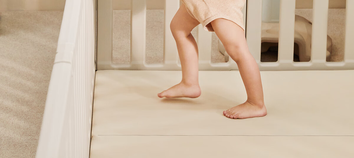 Beiyi Baby Playpen Crawl Mat Protective Fence Rainbow Floor Playpen 150x200cm 13