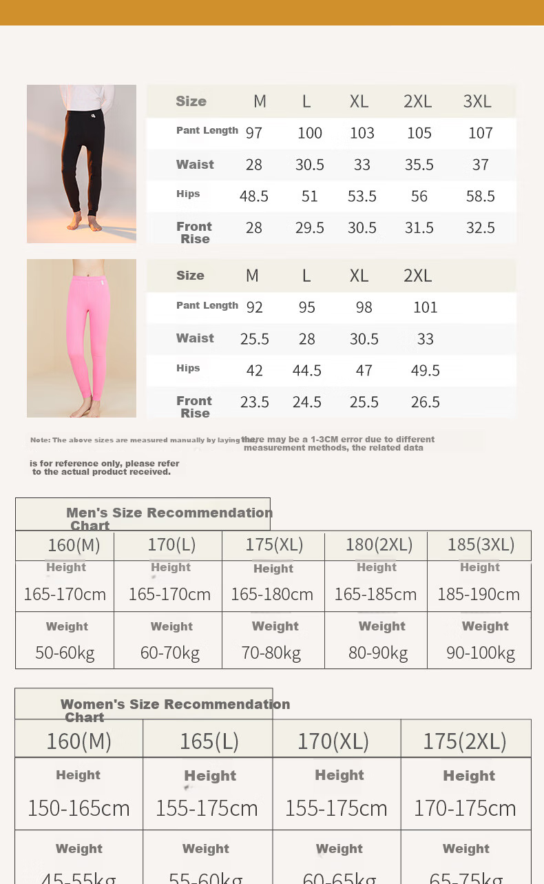 Yiershuang [Triple-Layer Thickened 100% Pure Cotton] Thermal Pants Knee Protection Patch Pants for Men And Women, Middle-Aged And Elderly Autumn Pants Cotton-Lined Pants for Fall And Winter 12