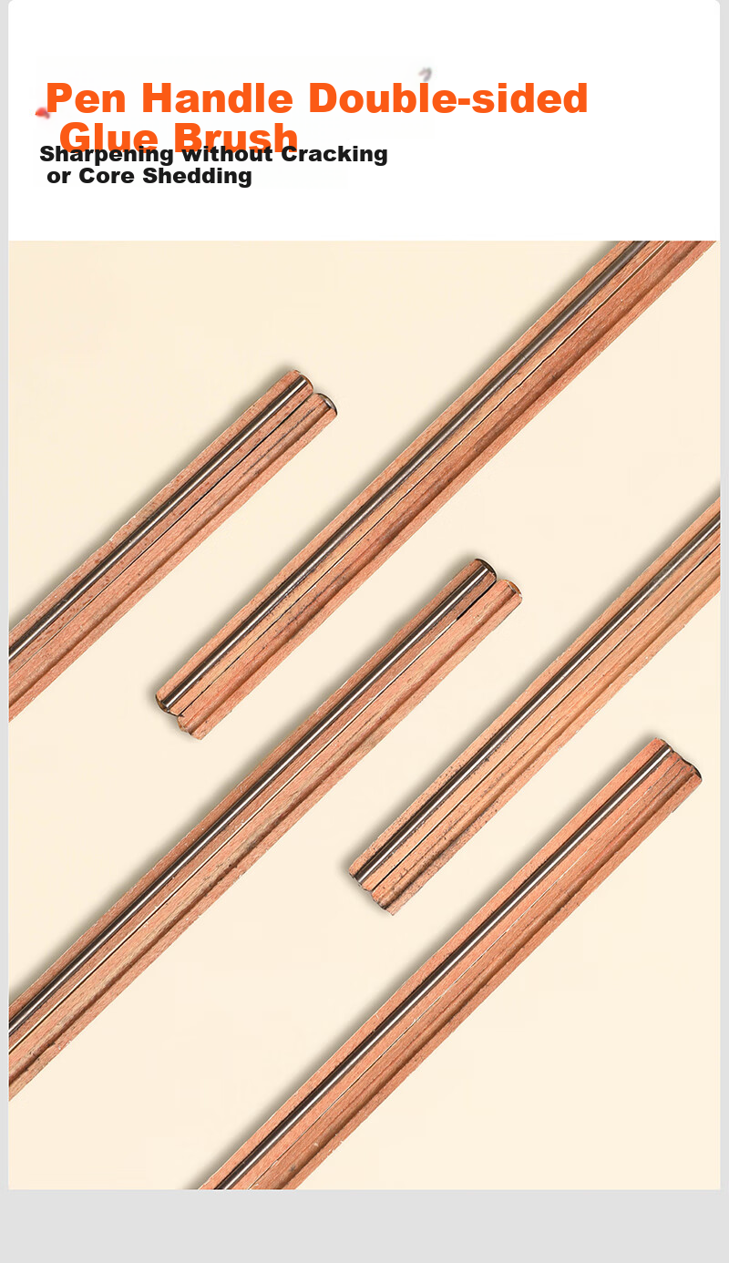 Kasimir White Pencils for Elementary School Students' Exams, Card Marking Pens for Kindergarten Beginners, Hexagonal Pencils for Handwriting Practice, HB15 Pencils*2 Boxes + 2B15 Pencils*1 Box 7