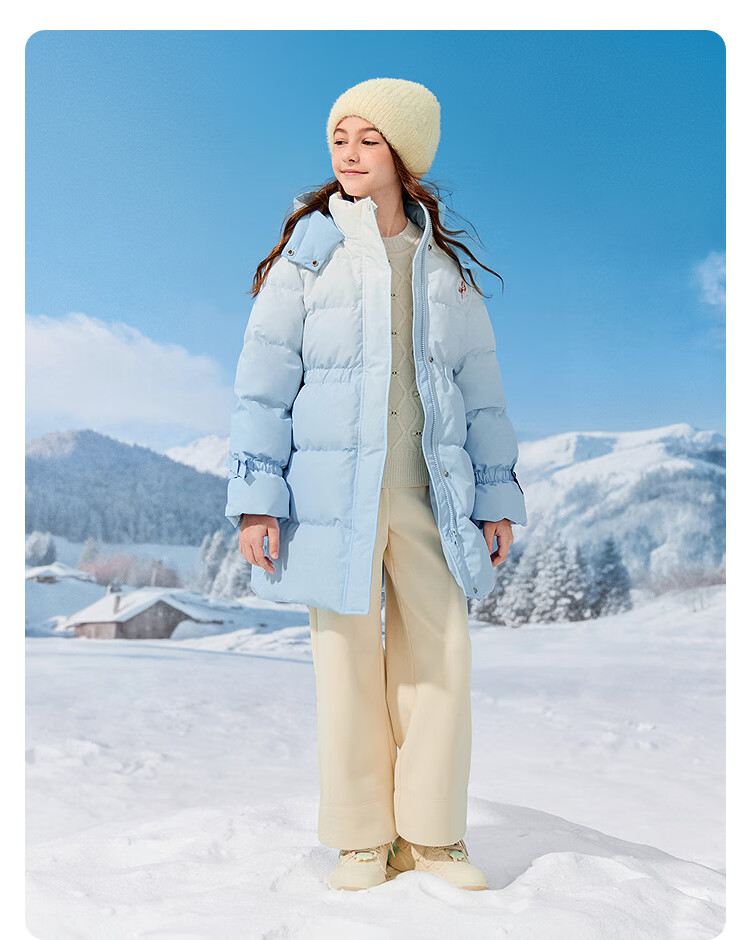 BALABALA balaOne Girls' Down Jacket 2025 New Warm Coat 208425107012 5