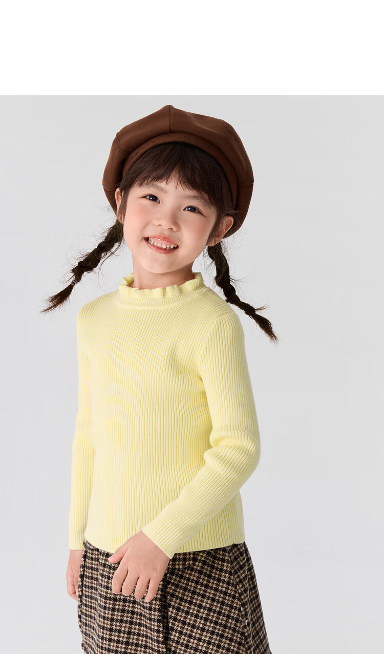 BALABALA Balaone Kids Sweater Boys 2025 Spring Autumn Knitwear Girls Parent-Child Pullover 208325103201 17