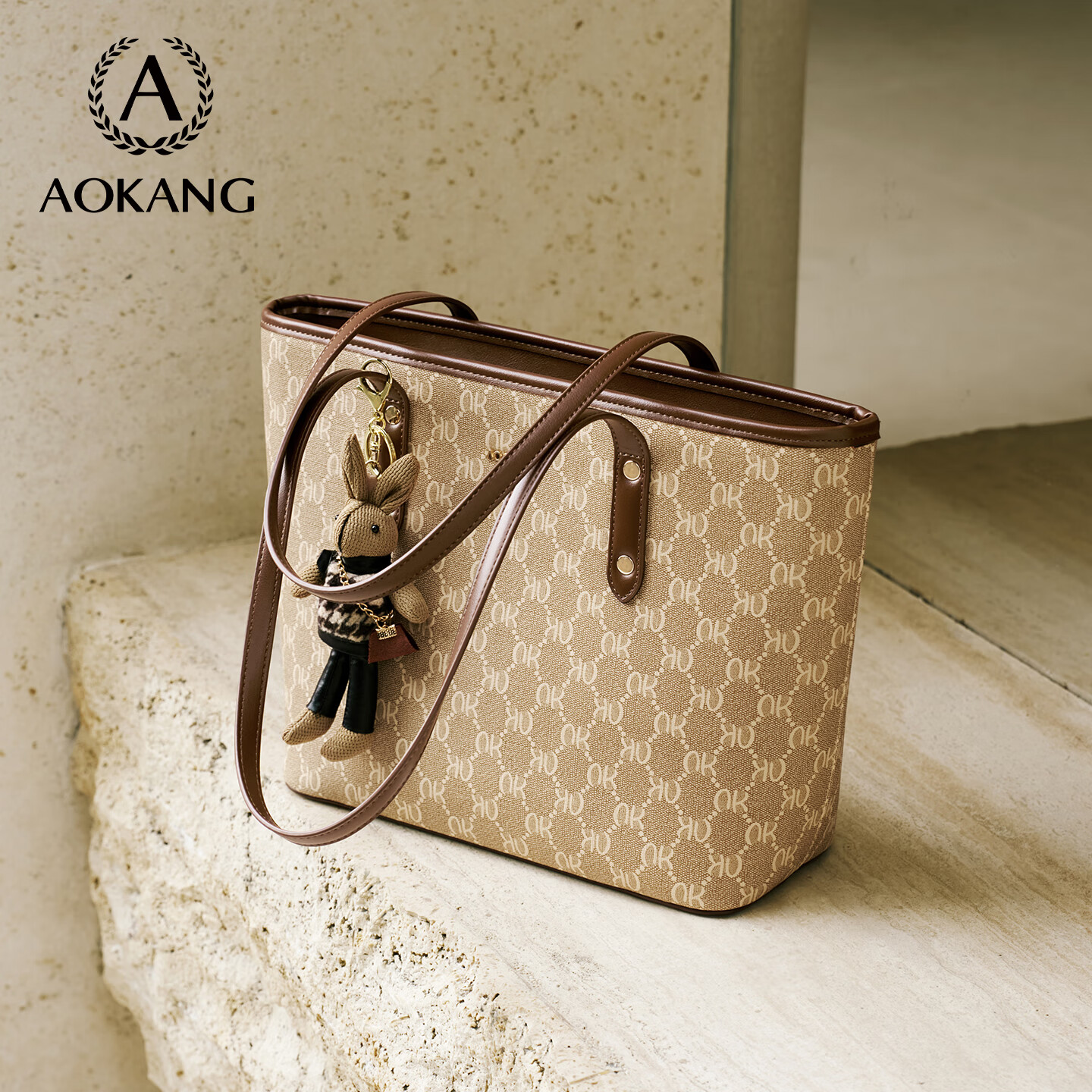 Aokang Women's Bag Trendy Underarm Shoulder Bag Light Luxury Tote Birthday Gift for Women on March 8th Women's Day Gift for Girlfriend Wife