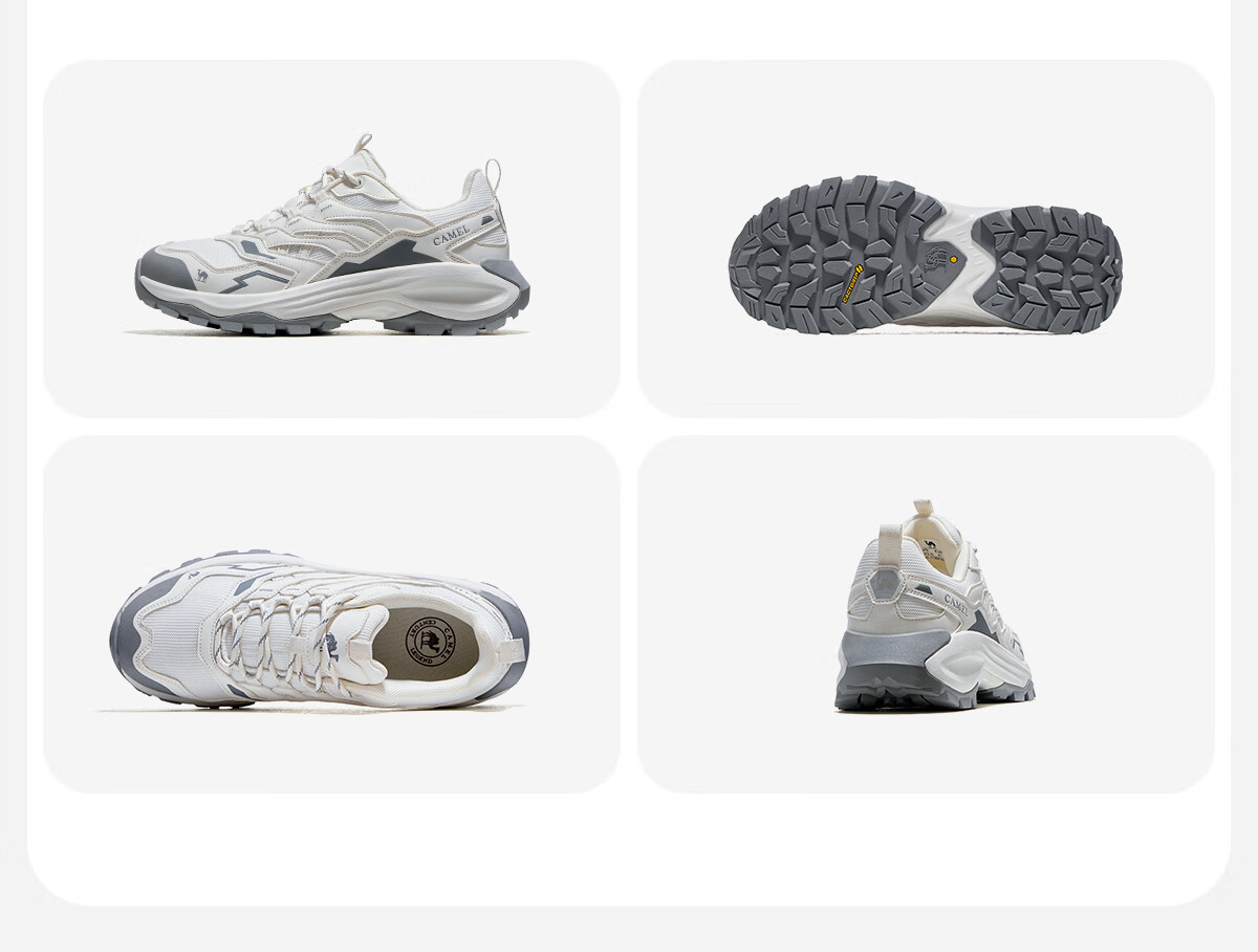 CAMEL [Buyu PRO] Outdoor Hiking Shoes for Men And Women, Breathable Casual Shoes, Non-Slip Wear-Resistant Sports Footwear 27