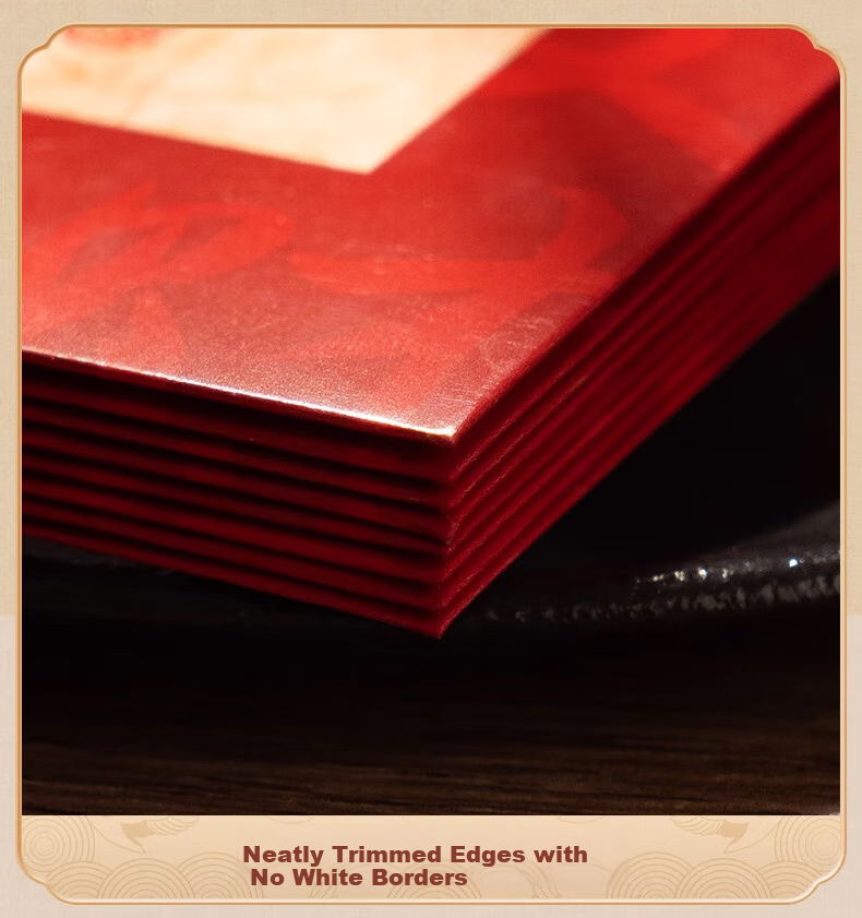 Dipuer Ma Nian Red Envelope 2026, Creative New Year Large Red Envelope, Personalized Hollow Lucky Money Envelope, Universal Style for Chinese New Year Gift-Giving 15