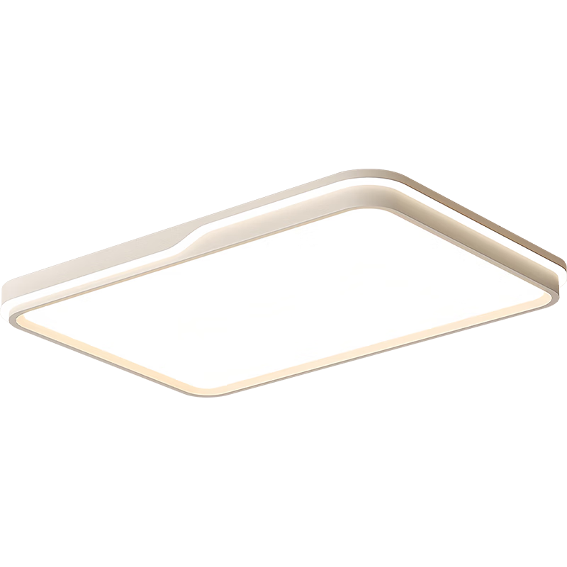 AOC Eye-Care Bedroom Ceiling Light with Pure LED Beads, Three-Color Emission for Bedroom, Living Room, Kitchen, Includes Installation