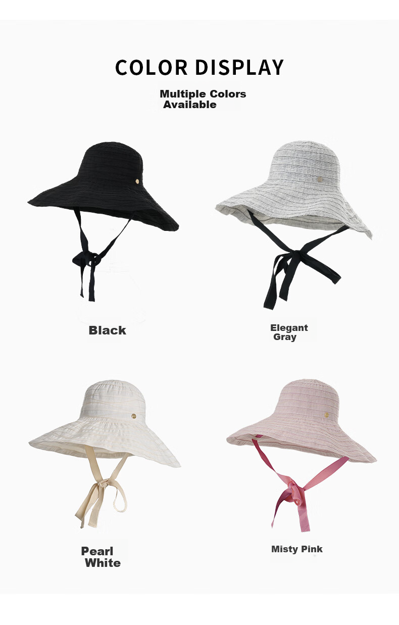 Kenmont Sun Hat for Women, Face-Covering Wide Brim UV Protection Hat, Fashionable And Simple Style 6210 1
