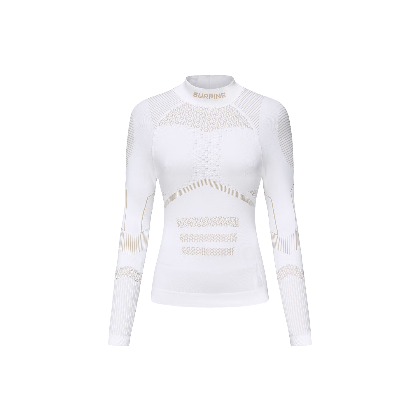 SURPINE Fearless Series Ski Quick-Dry Shirt, Moisture-Wicking And Warm Functional Underwear, Compression Women's Style