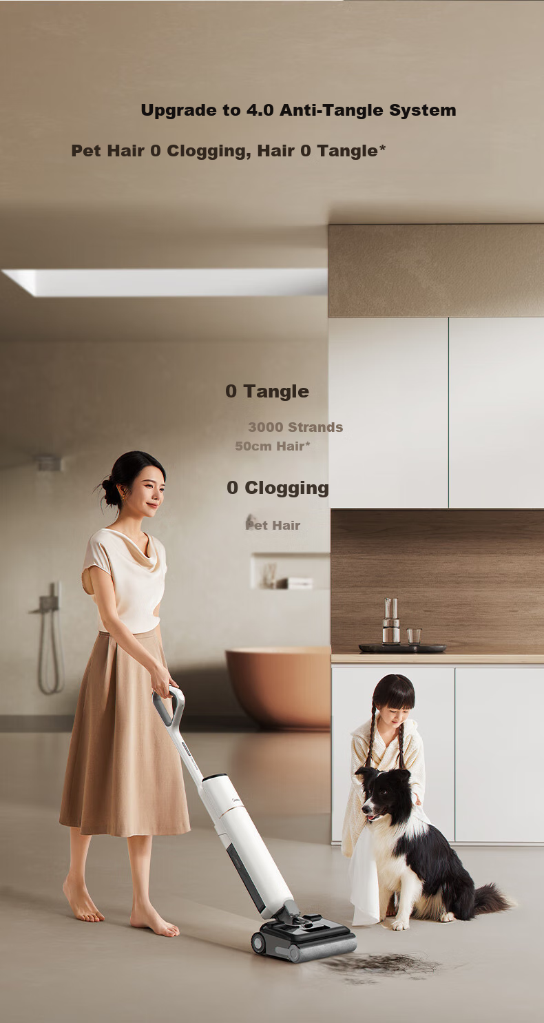 Midea Odorless Floor Washer 2.0 [380°C High-Temperature Steam + Hot Water Floor Cleaning] S60 Steam Mop Vacuum All-in-One Fully Automatic Floor Cleaning Machine [Price Guarantee 618] 19