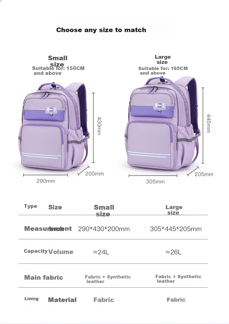 KALA·Y Backpack for Middle School Students, Stylish Ultra-Light Cloud Backpack for Primary School Grades 5-9, Stress-Relieving Unisex Shoulder Bag for Male And Female Students 3