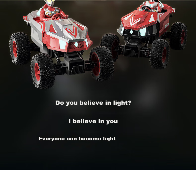 LIVING STONES Classic Ultraman Remote Control Car Tank with Gesture Sensing, Four-Wheel Drive, And Shooting Function - Children's Toy, Birthday Gift for Boys 6