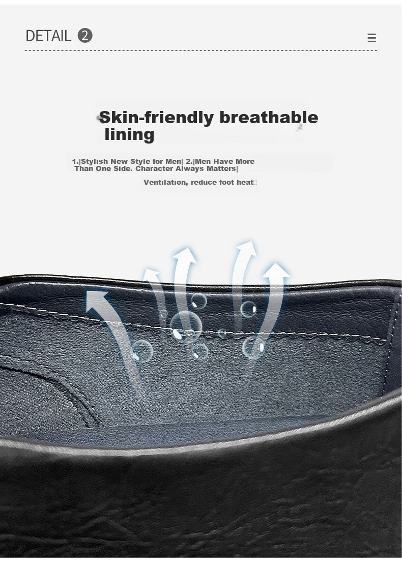 Qiangren Extra Large Size Business Casual Leather Shoes, Soft Sheepskin Breathable Loafers, JDA87548, Black, Size 47 9