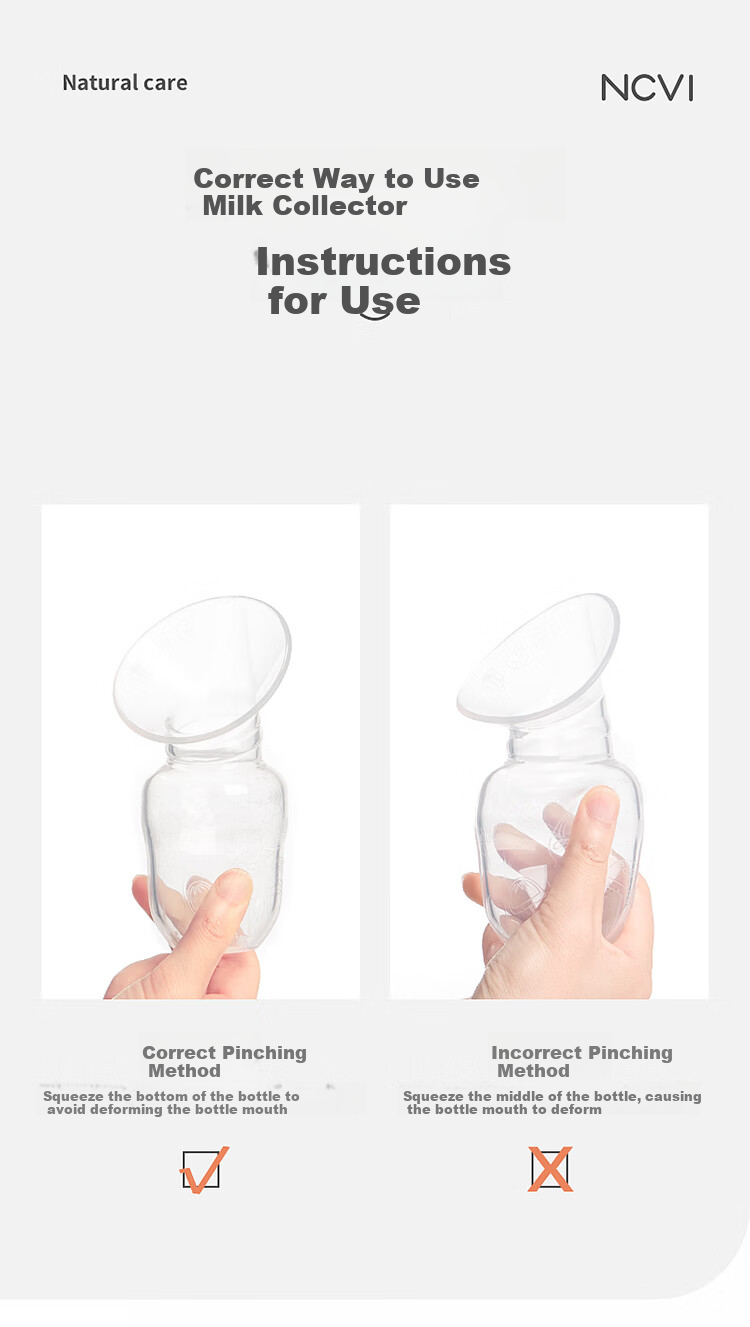 Xenbea Ultra-Thin Wearable Breast Pump, Hands-Free Manual Breast Pump, Leak-Proof Milk Collector, Milk Extractor 8797 8