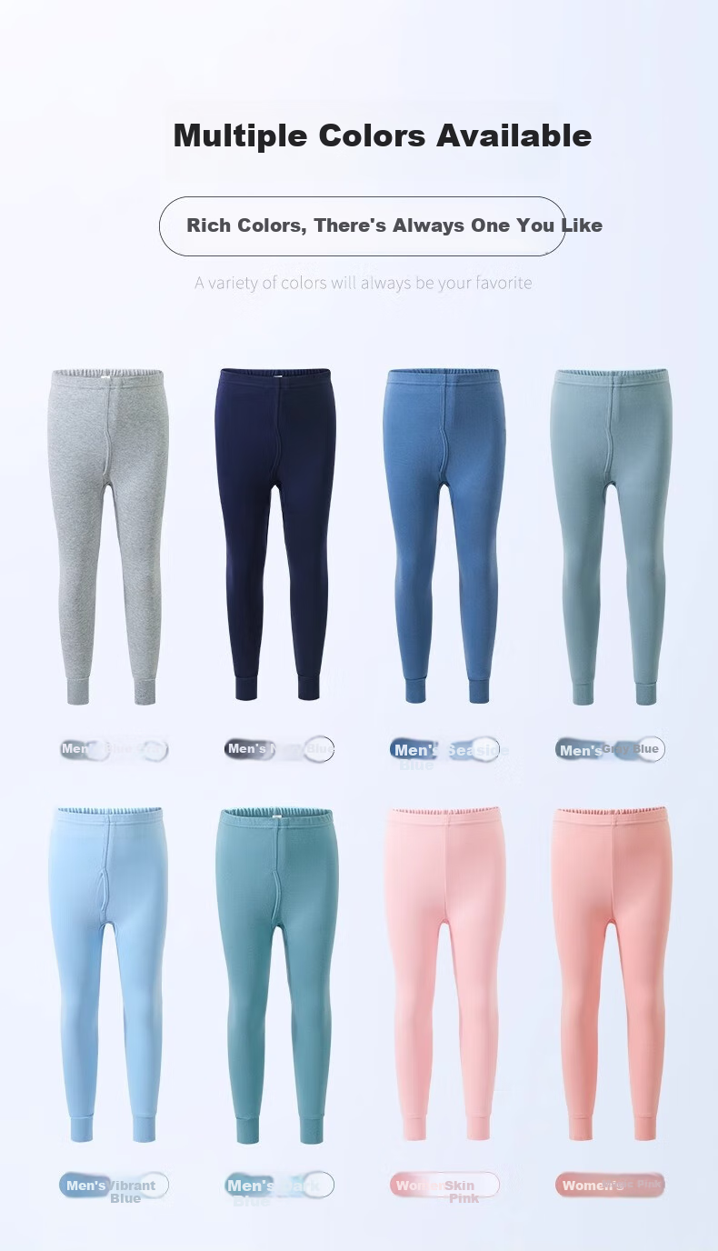 Hengyuanxiang Children's Autumn Long Johns, Boys' Thermal Underwear, Thin Cotton Style, Single Piece Autumn Pants, for Older Children, All-Cotton Thermal Base Layer, Cotton Thermal Pants 11