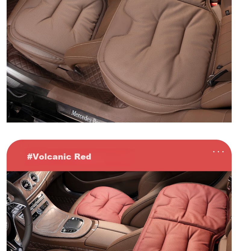 Fanyejia Luxury Car Seat Cushion, All-Season Universal Single-Piece Seat Cover, Specially Designed for Mercedes-Benz And BMW, Breathable Car Seat Pad 15