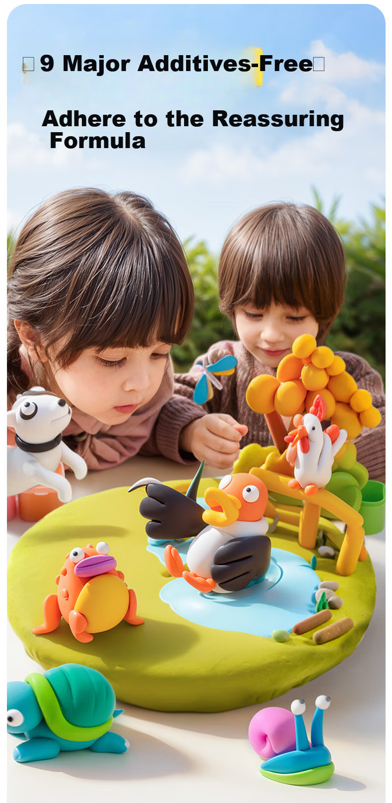Meiletongnian Clay Capsules, Ultra-Light Modeling Clay, 36 Colors, Non-Toxic Play Dough, Kindergarten Birthday Gift Box 4