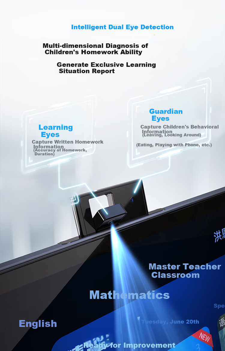 BBK AI Learning Machine S10 【New Release】AI Contextual Learning Super AI Xiaobu All-Age All-Subject Student Tablet 14.2-inch Eye Protection Large Screen 8+256GB 8