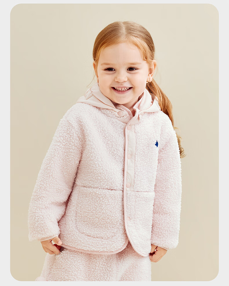 Babycare Children's Autumn Winter Thickened Jacket Girls Boys Casual Warm Baby Coat Cloud Gray 110 15