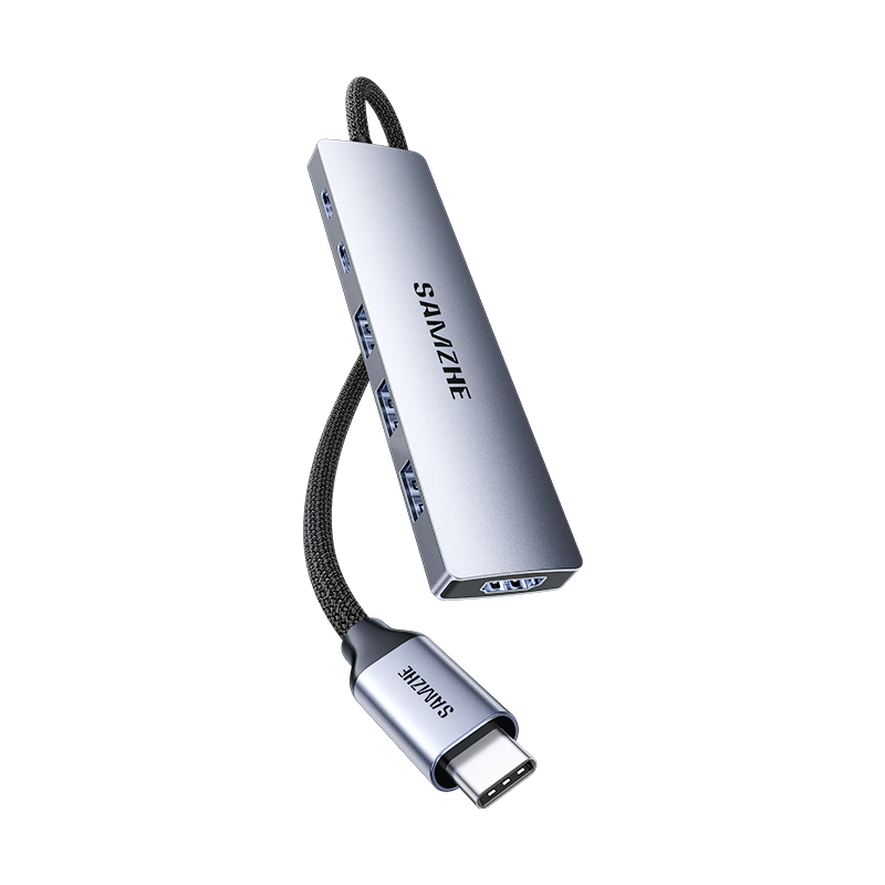 Sanze Type-C Docking Station USB 3.2 High-Speed Expansion Dock 4K60Hz Thunderbolt HDMI HD Interface Adapter for Apple MacBook Converter DKK6-S