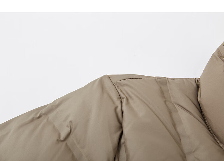 Demana Warm Winter Mini Heater 90% Duck Down Stand Collar Magnetic Buckle Strap Double-Layer Laminated Direct-Fill Down Jacket 2