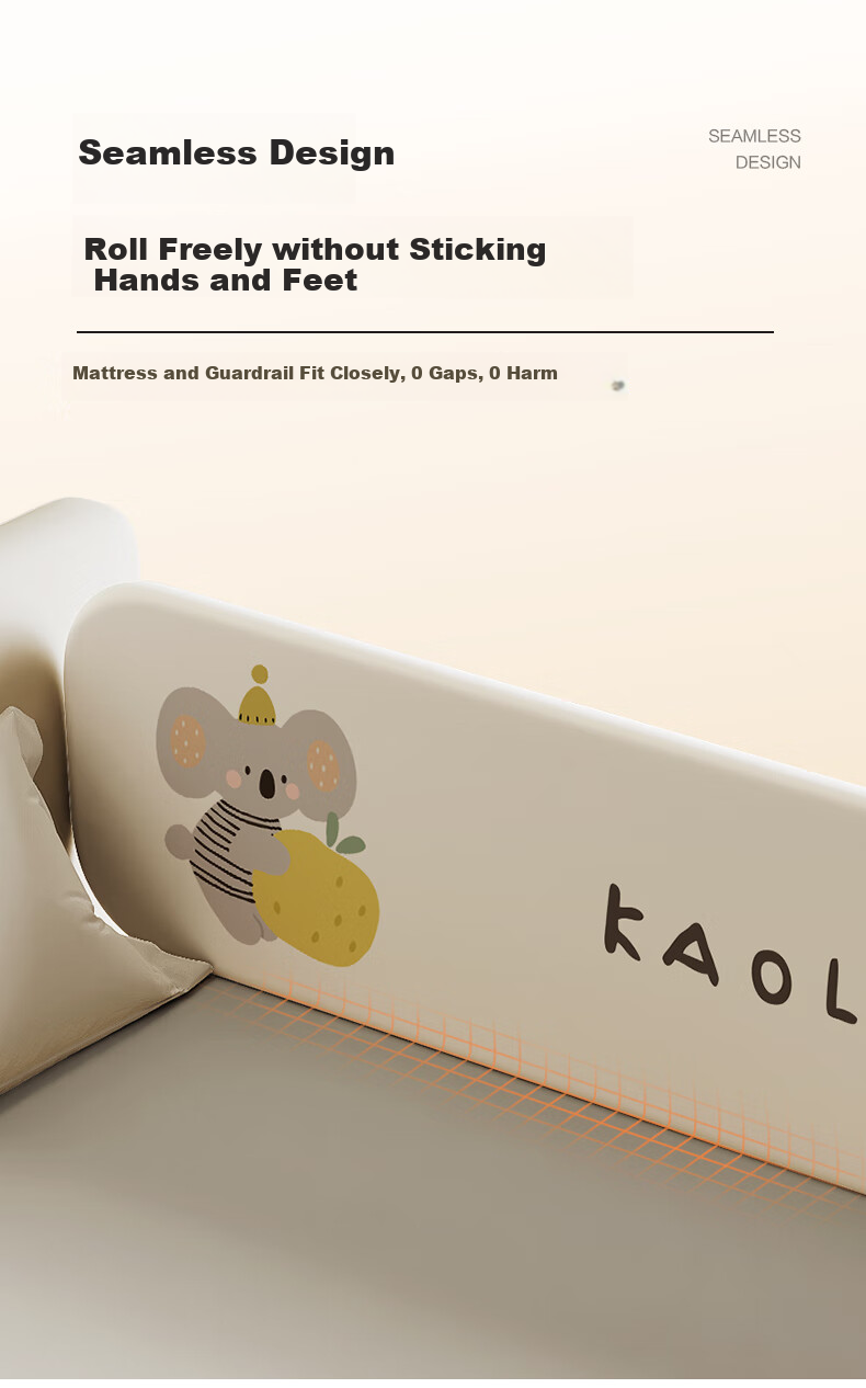 Nuofanya No-Installation Baby Safety Gate, Portable Foldable Barrier, Simple And Easy to Set Up, Dumbo Design, 1.8 Meters Per Panel 9