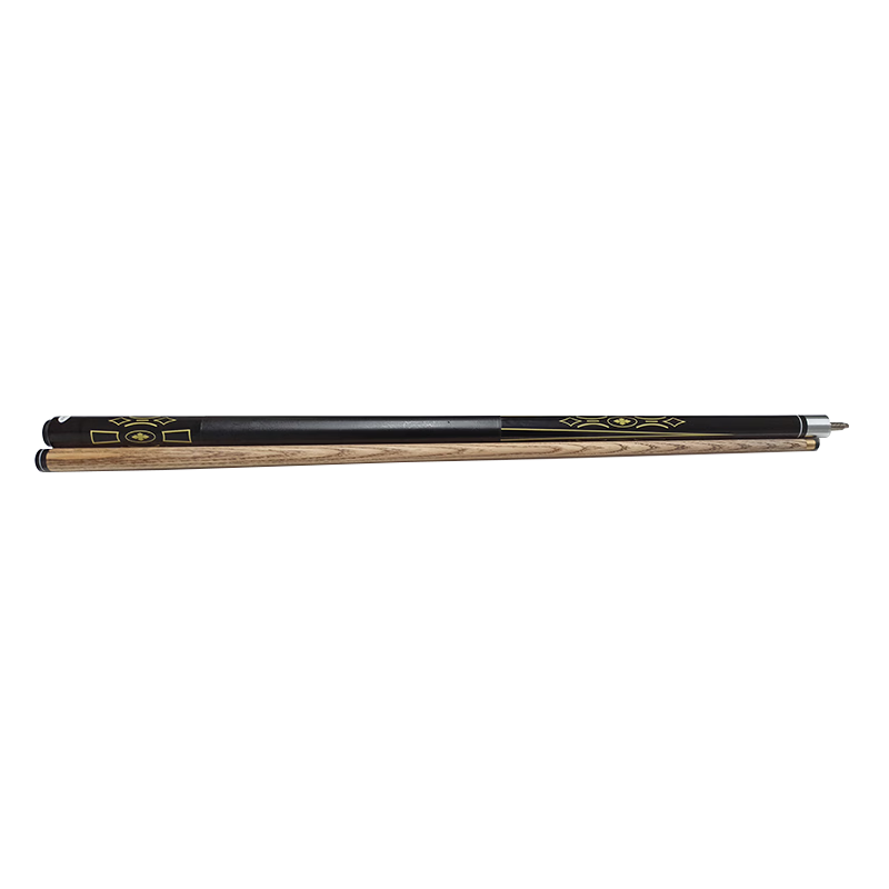 INVUI Pool Cue, American Black 8 Snooker Small Tip Cue, Billiard Cue, Chinese 1/2 Split-Type English Ball Cue, Z-03