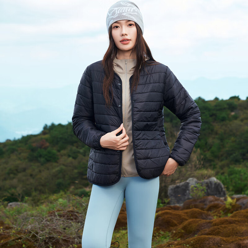 Panda Companion Women's Wool Lined Jacket Autumn Winter 2025 New Lightweight Petite Warm Cotton Padded Coat Softshell Inner Layer Top