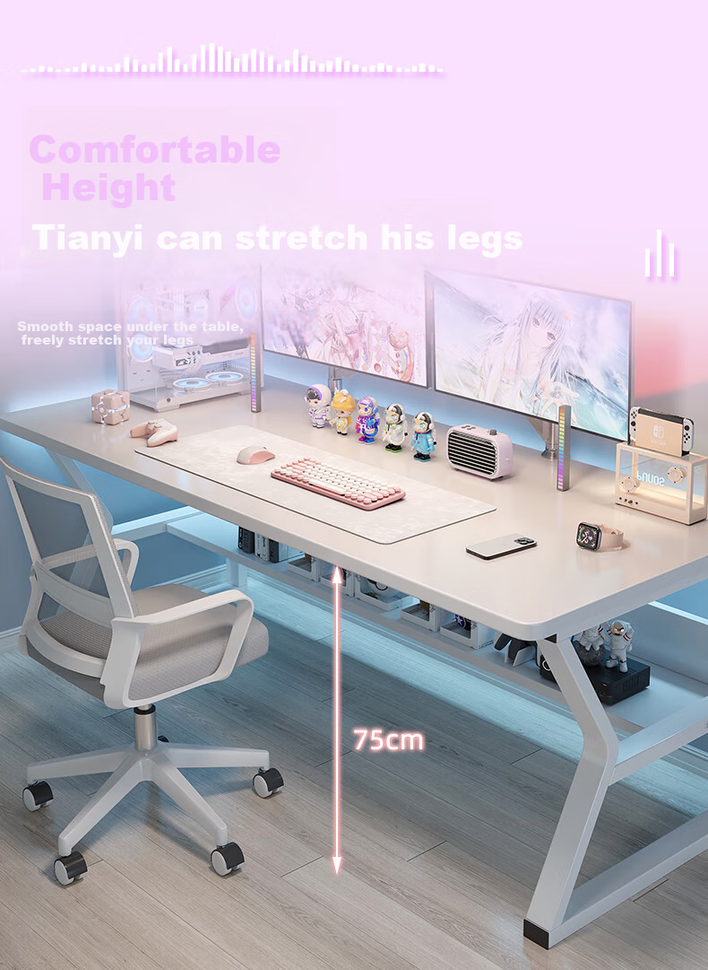 Shanshanmuyi Computer Desk, Home Gaming Desk, Simple Bedroom Desk, Student Desk, Office Study Table 5