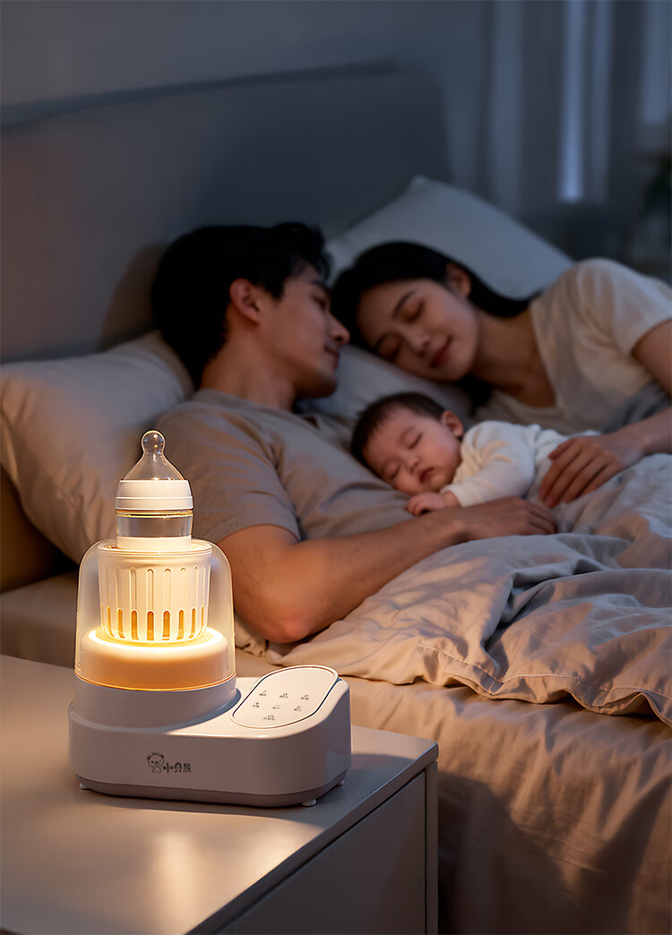 Xiaobeixiong 2-in-1 Baby Bottle Warmer and Milk Mixer, Waterless Milk Heater, Defrosting and Warming Machine, Automatic Milk Preparation Device 1