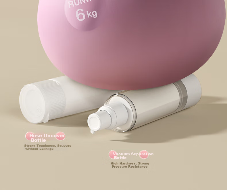 Miaoqian Vacuum Travel Bottles, Airline-Friendly Portable Set, Cosmetics Lotion Powder Foundation Liquid Bottle 6-Piece Set 11