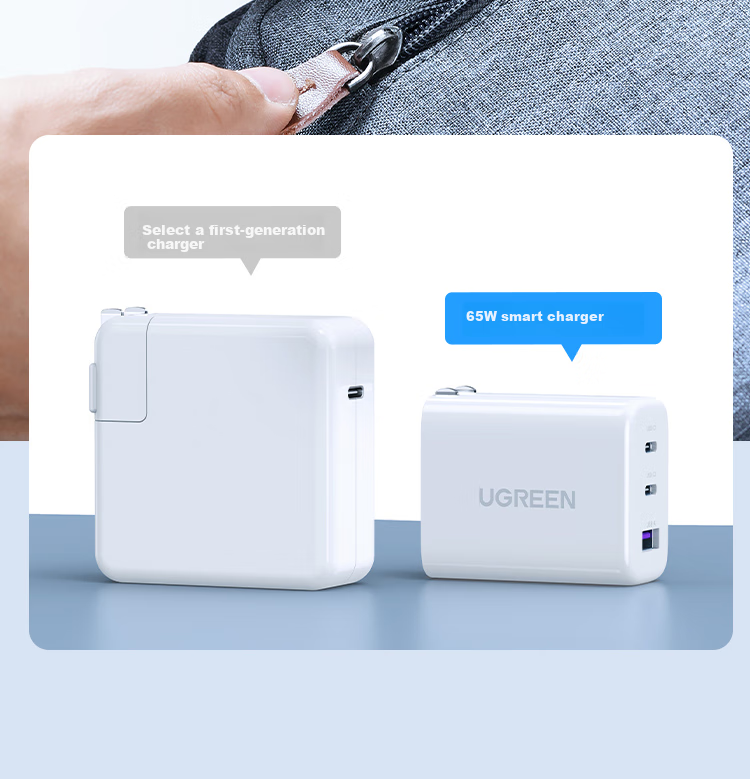 UGREEN [18 Fast Charging] 65W Apple Charger Compatible with IPhone 18 Pro Max/Duo, 60W/45W GaN Charging Head Set for Xiaomi, Huawei Phones And Laptops 7