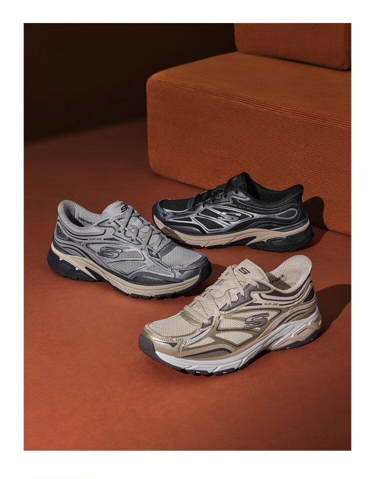 Skechers Silver Wing Women's Dad Shoes Casual Fashion Comfortable Height Increasing Sneakers 150711 41
