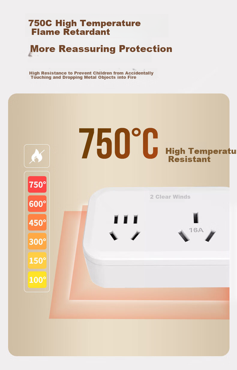 Kyfen One-To High-Power Electrical Socket Converter, 10A to 16A, 10A to 10A Conversion Socket with Switch, Suitable for Air Conditioners And Water Heaters, Free Shipping from JD.com 5