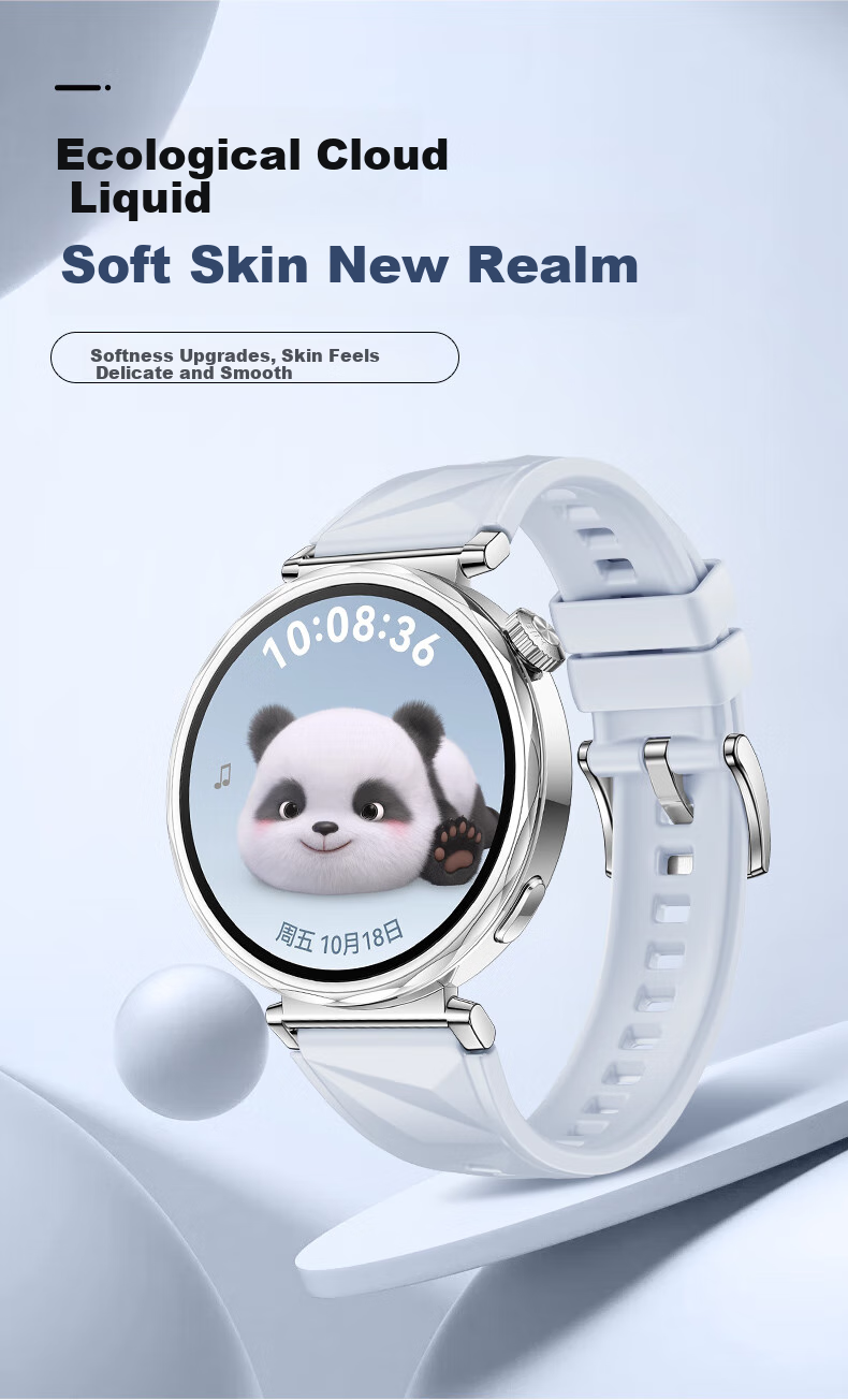 Xiaopijiang Compatible Watch Band for Huawei Watch GT7/GT6/GT5/4/Pro/Watch6/Watch5, Ice Crystal Pattern Band, Silicone Strap for Xiaomi S4 Watch/OPPO X3/X2mini 4