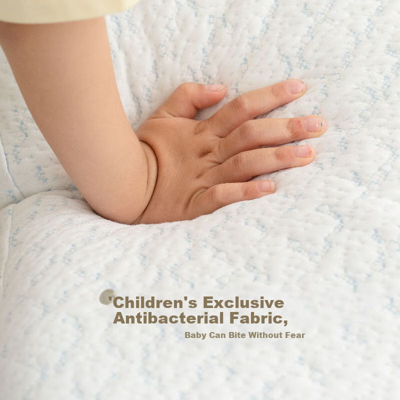 Fessura Pillow for Children's Nap, Memory Foam Pillow, Skin-Friendly And Breathable with Pillowcase, Suitable for Student Dormitory And Home Use, Antibacterial And Anti-Mite