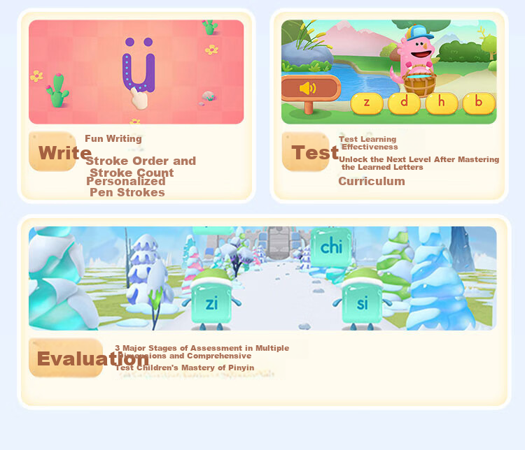 Hongen English Enlightenment Membership Lifetime Package ABC Alphabet Early Education for Children, Birthday And Back-To Gift for Ages 3-6 7