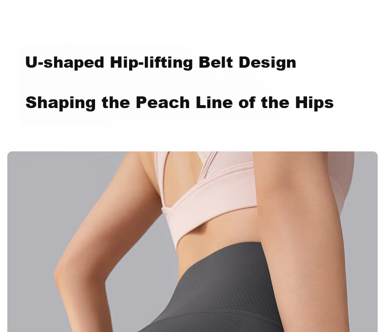 Guniangjia [Liu Haocun's Choice] Shark Leggings for Women, High-Waisted Tummy Control And Butt-Lifting Shaping Yoga Pants, Nine-Point Capri Leggings 7